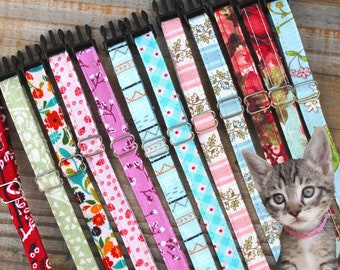 Tiny Collar for Small Pets, Kitten & Puppy Whelping Litter, Breakaway Buckle, 1/4 inch