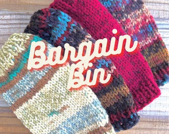 BARGAIN BIN Teacup Puppy Dog Sweater in Rustic Yarn, 1 1/2 to 2 Lbs XXS Closeout
