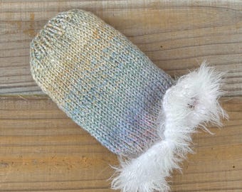 Teacup Puppy Pastel Dog Sweater, XXS for 2 Pounds, Tiny Dog Dress with Ruffle