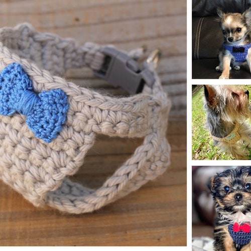 Puppy Harness for Tiny Teacup Dog Princess Tiara Vest 2 to Etsy