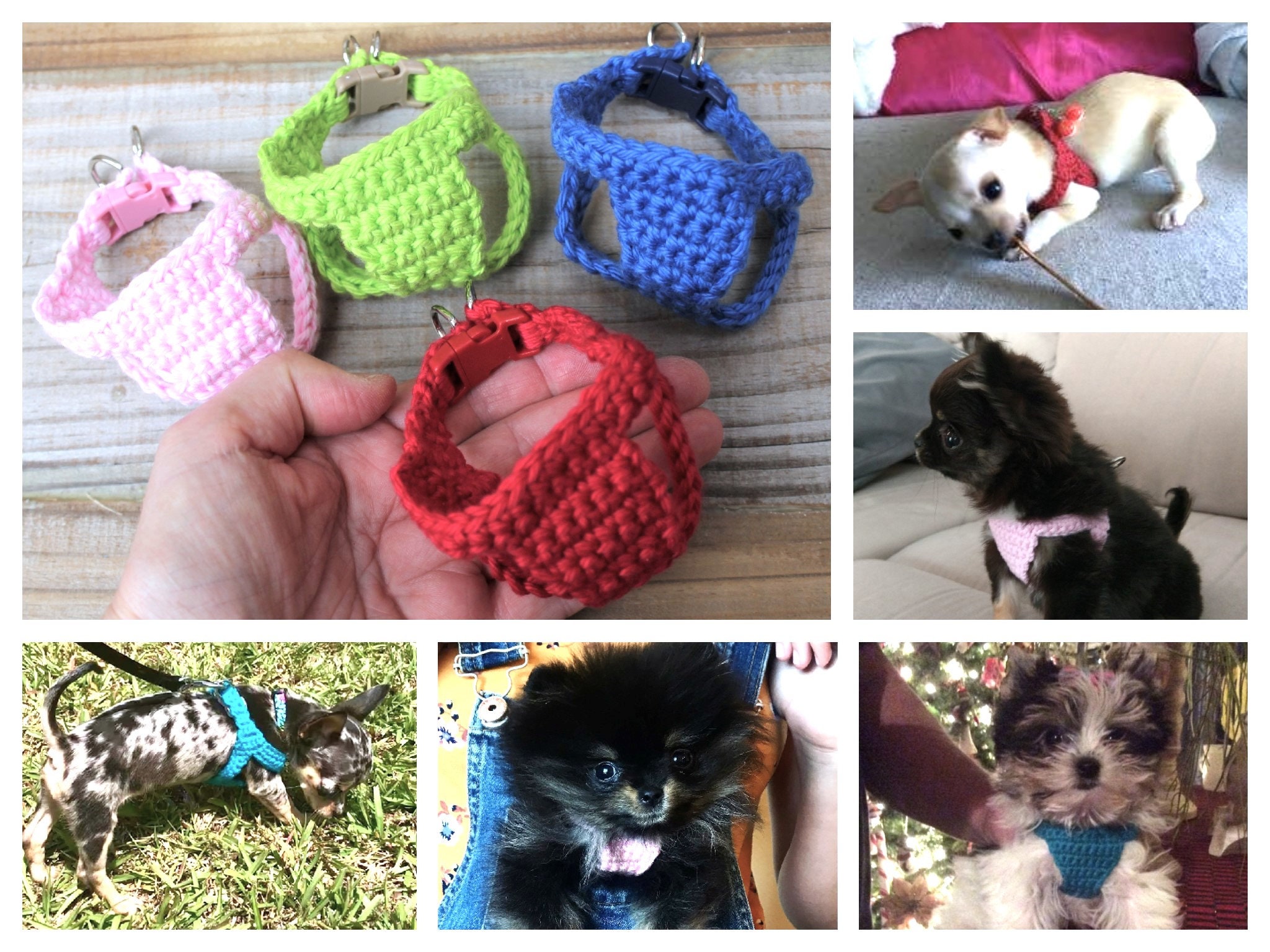 Tiny top dog harness