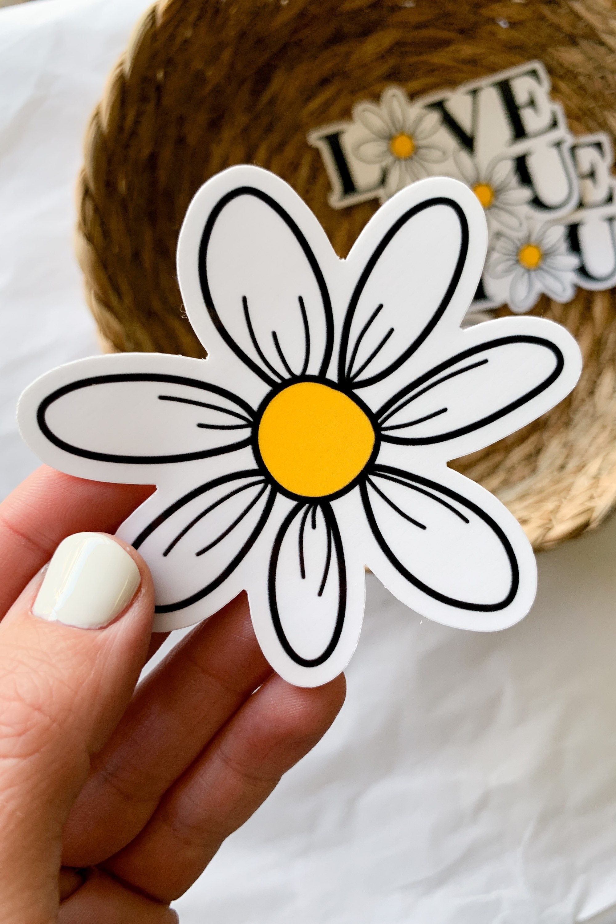 Daisy Car Decals Made In UK Using Top Quality Colourfast Vinyl - Foto 12
