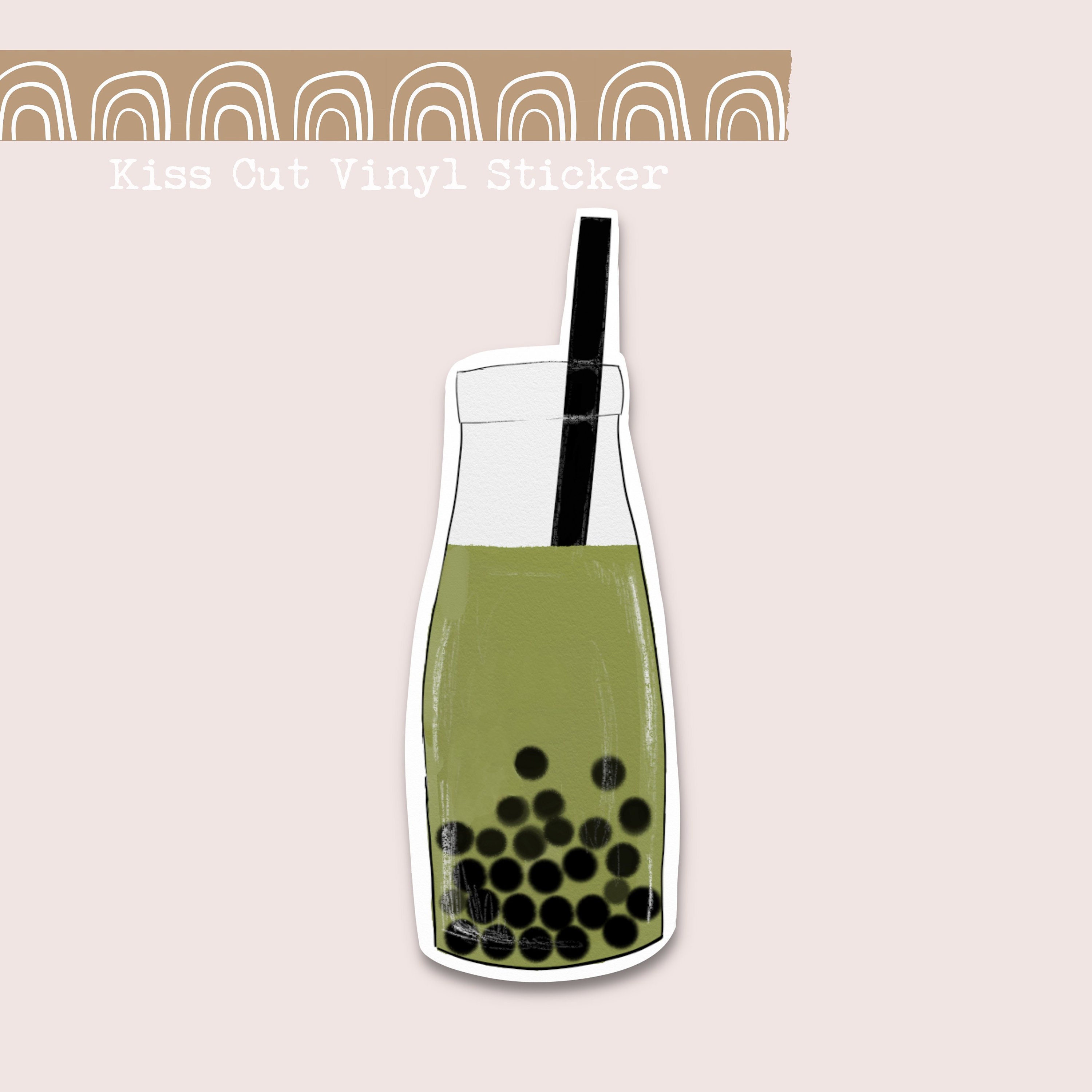 Matcha Tea Vinyl Sticker Tea Lovers Tumbler Decal Best Etsy