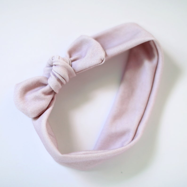 Baby Knot Headband Set of Three Organic Cotton Baby Girl Etsy