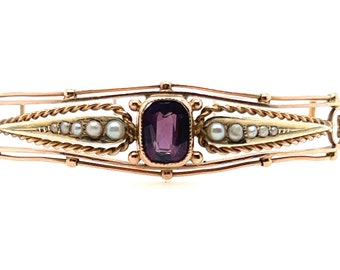 Vintage Victorian Rose Gold Bracelet