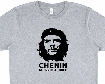 Chenin Blanc Wine Che Guevara Grey T-shirt - Unisex Style