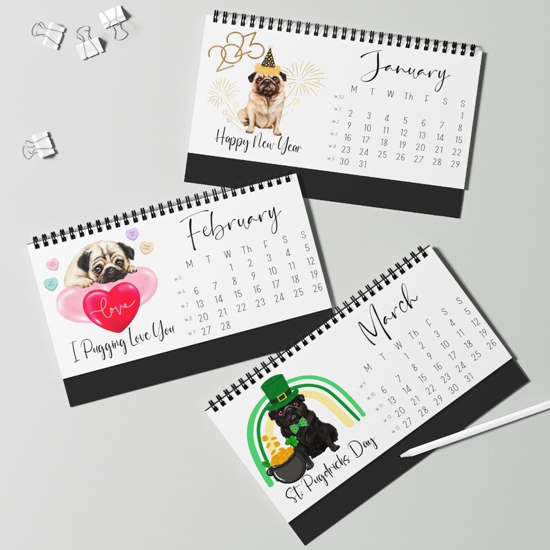 Dog Calendar 2023 Funny Calendar 2023 Funny Desk Calendar Etsy Belgi 