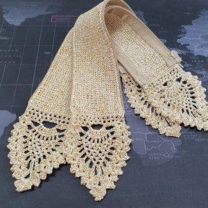 Produktion auf Bestellung** Ananas Bordüre Design+mit Metallic Garn