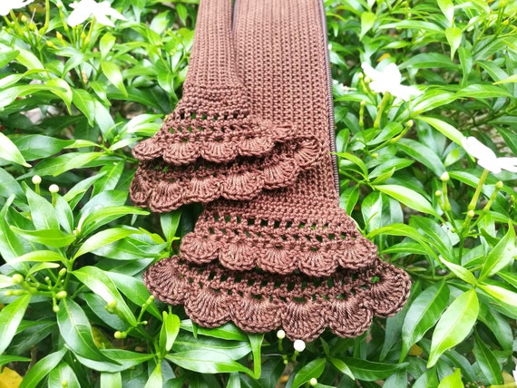 Louis Vuitton, Bags, Louis Vuitton Neverfull Mm Crochet Strap Covers