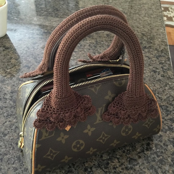 Crochet LV handle cover for SPEEDY