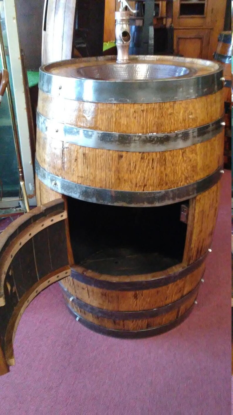 Jack Daniels Authentic Whiskey Barrel Sink Custom To Your Etsy