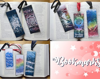 Bookmarks handmade, Tardis, Critical Role, Book lover, Feminist