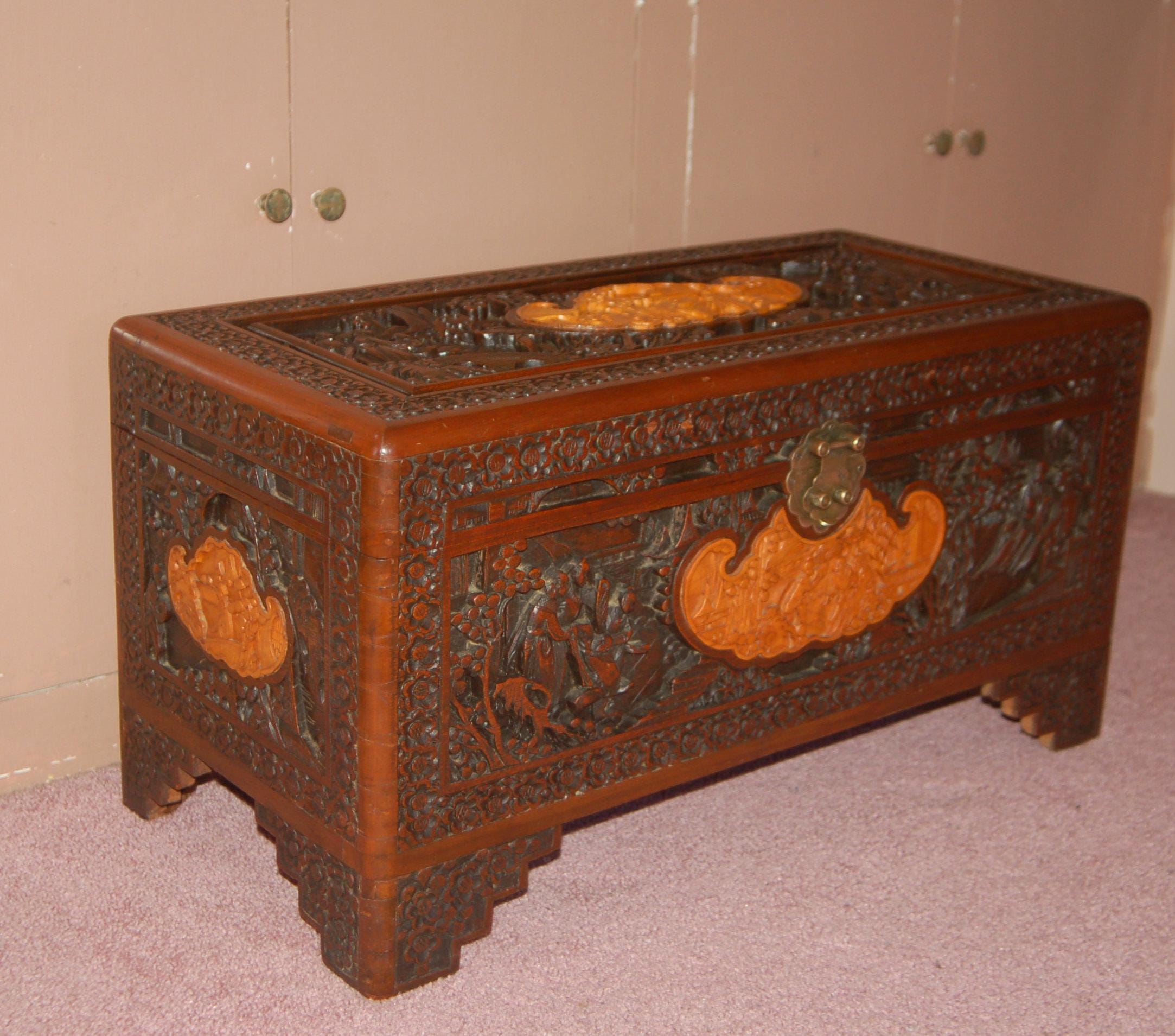 Chinese Blanket Chest - Etsy