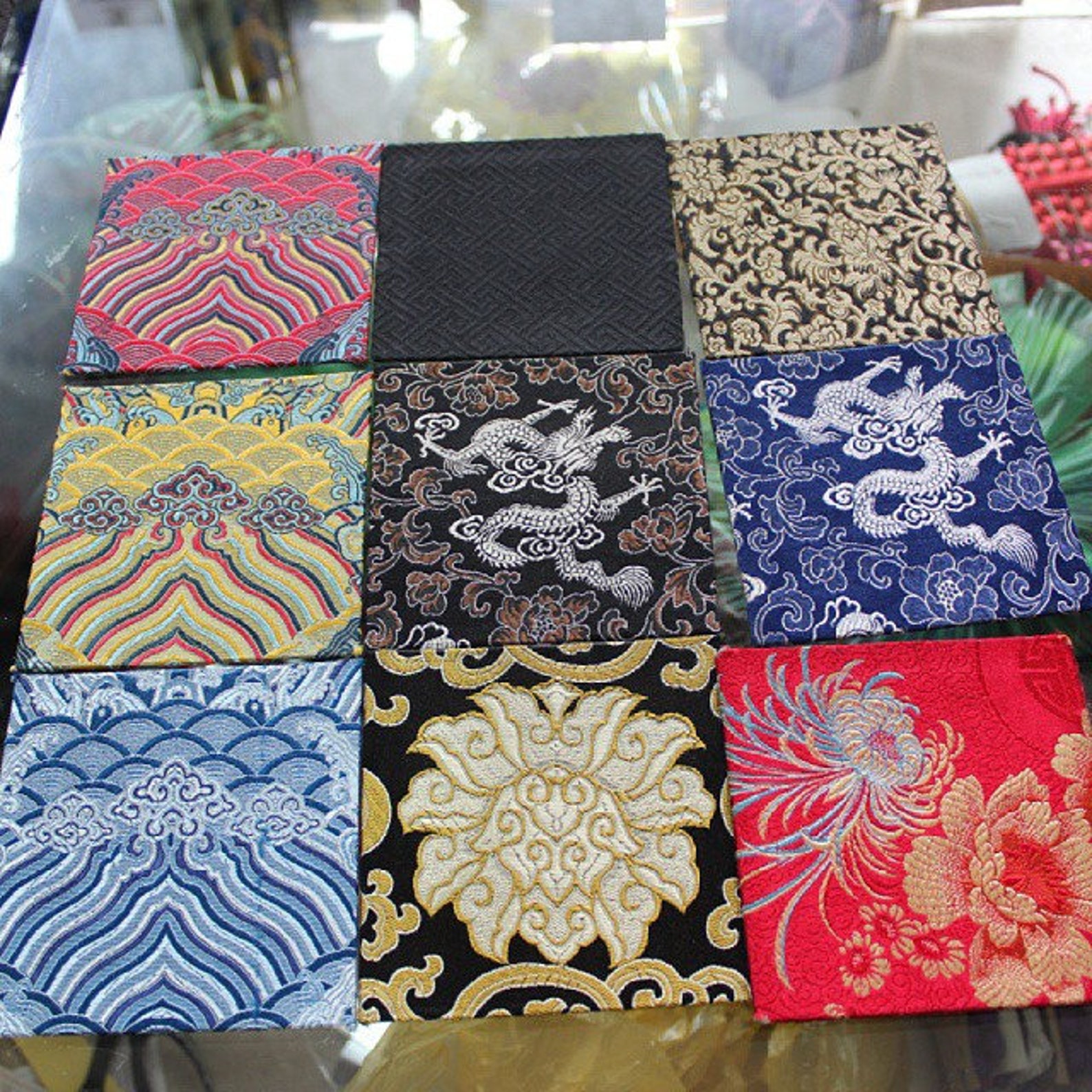 Chinese silk brocade woven damask fabric cheongsam cushion | Etsy