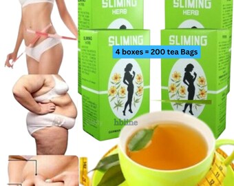 Weight Loss German Slimming Herb Tea 200 Teabags Natural WEIGHT LOSS