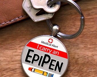 Medic Alert, Epipen - sleutelhanger, Medical Alert