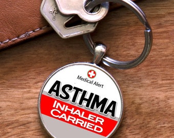 Medic Alert, Asthme - Porte-clés, Medical Alert