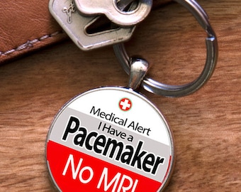 Medic Alert,  I Have a Pacemaker, Medical Alert Keyring