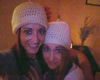 Boobie Beenie for adults or infants for support for Breast feeding & Breast Cancer Awareness.