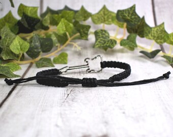 Pulsera de guitarra Pulsera con temática musical de cáñamo