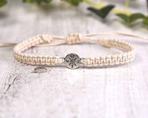 Little Compass Charm Bracelet for Adventure Lovers