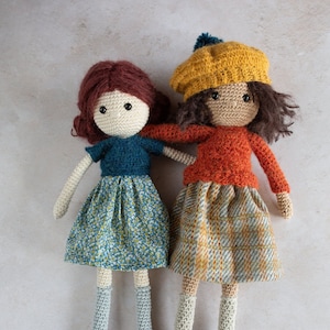 Bessie & Maud - Schemi per bambole Amigurumi all&#39;uncinetto