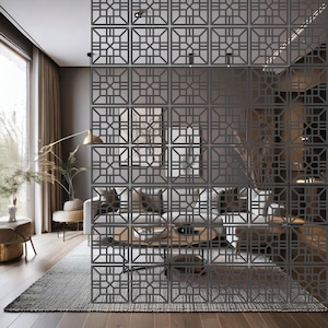 Panel room dividers, Room Screen, Living Room Partition, Hanging Wall Panels,