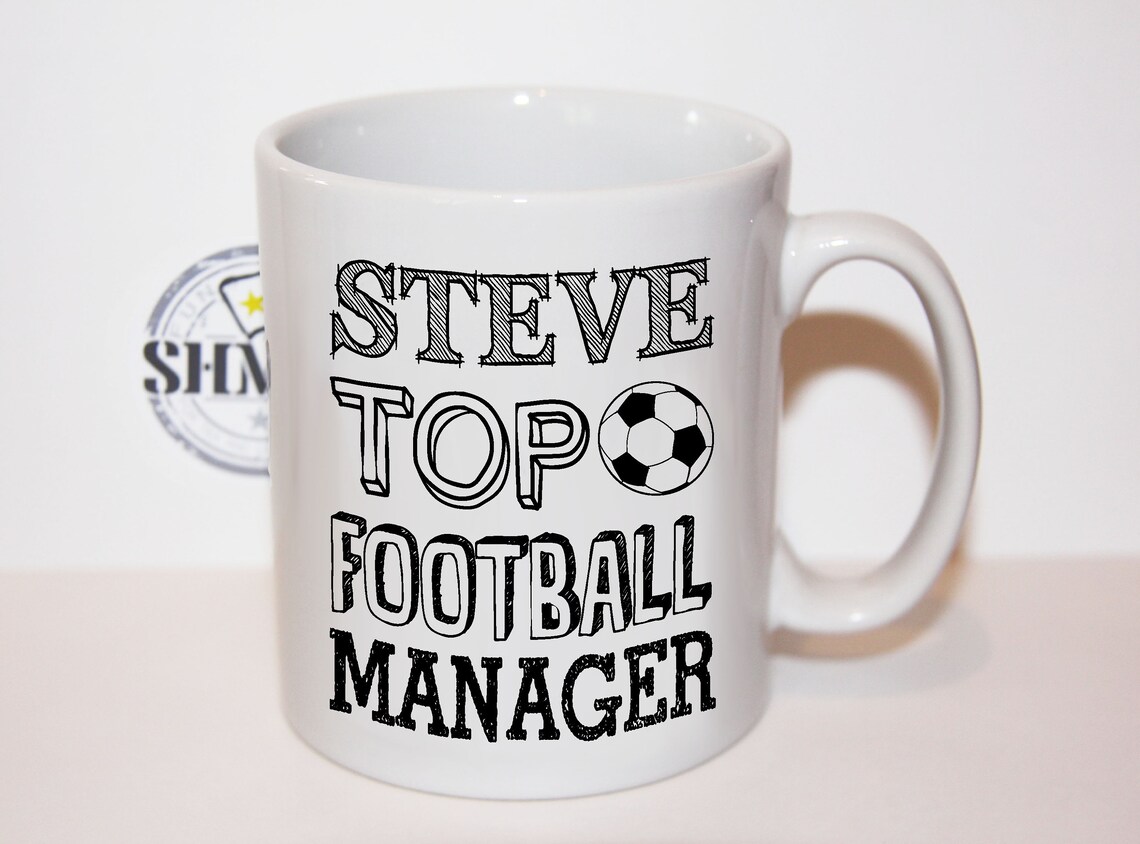 Shmug Fun Printed Mug for a Top Football Manager Great Gift Etsy