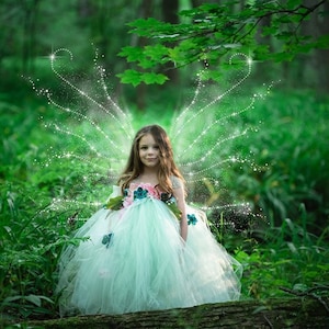 Toddler Garden Flower Fairy Dress Costume, Fairy Photography, Flower ...