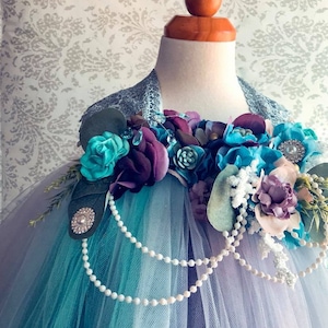 Hydrangea Garden Flower Fairy Dress Costume, Fairy Photography, Flower Girl Tutu Dress, Cosplay Renaissance Fairy Festival Costume