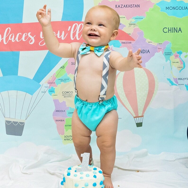 birthday cake smash outfit boy