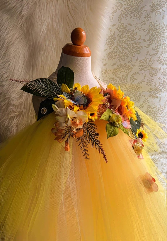 Spring/Summer Flower Fairy Evening Gown