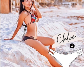 Bikini Pattern PDF - Cute & Sexy Swim Bottoms (Instant Download!) - Brazilian Bikini Sewing Pattern - Digital Swimsuit Pattern for beginners