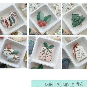 FAST SHIPPING! #4 Mini Christmas Multi Cutter , Advent Minis Cookie Cutter, Mini Cookie Cutter, Christmas Advent Calendar, Christmas Minis