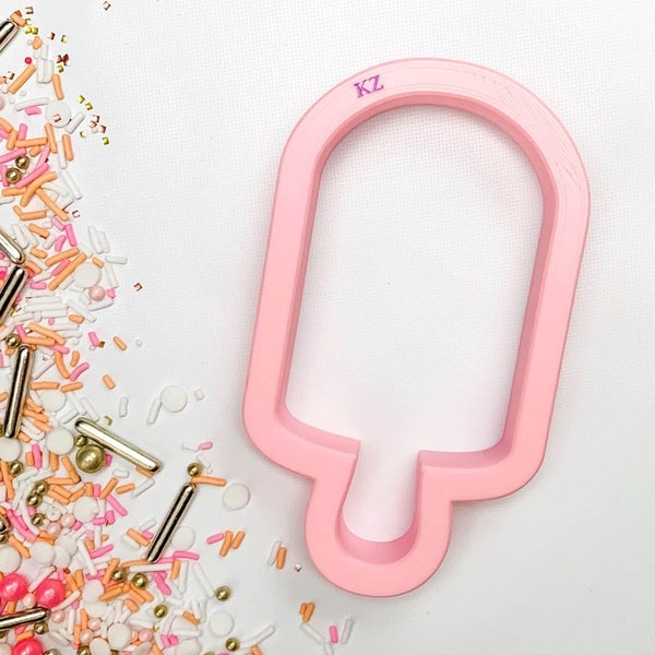 Fast Shipping!!! Popsicle Cutter, Popsicle Cookie Cutter, Ice Cream Cookie Cutter, Summer Cutter