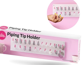 Fast Shipping! Wall Mounted Piping Tip Holder Organzier By The Cookie Countess