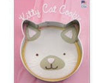 Fast Shipping!! Kitty Cat Cutter, Cookie Cutter, Animal Cookie Cutter, Pet Cookie Cutter..