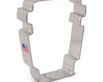 Fast Shipping!!!  Latte Cup Cutter, Cup Cookie Cutter 3 3/4" x 3", Latte Coffee Cookie Cutter.