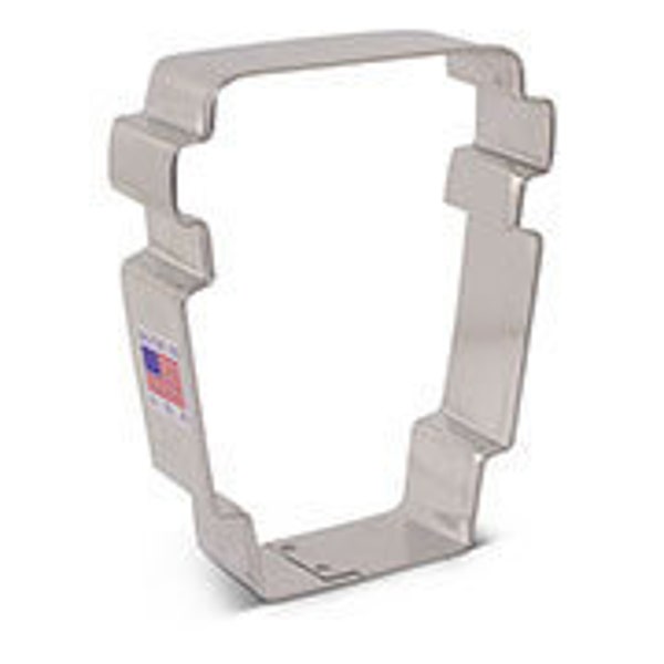 Fast Shipping!!!  Latte Cup Cutter, Cup Cookie Cutter 3 3/4" x 3", Latte Coffee Cookie Cutter.