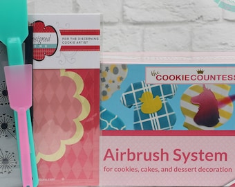 Comparing Three Airbrush Machines: Cookie Countess vs. Artfully Designed  vs. Stencil Genie Pro 