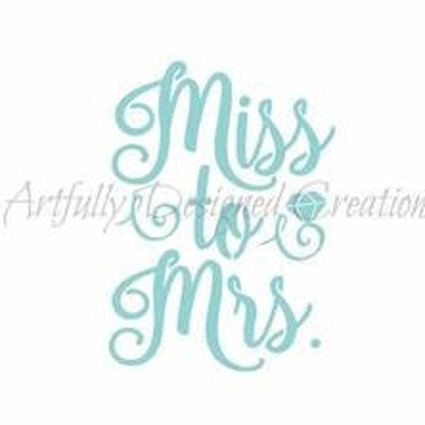 Bridal Shower Stencil Etsy