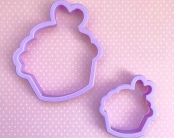 FAST SHIPPING!! Heart Cupcake Cookie Cutter, Heart Cookie Cutter