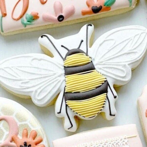 Bee Cookie Cutter Etsy