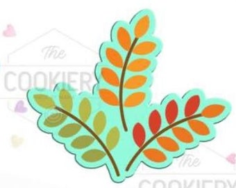 FAST SHIPPING!!! Autumn Leaves Cluster Cookie Cutter, Leaves Cookie Cutter, Cookie Cutter, Fall Cutter