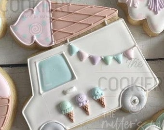 FAST SHIPPING!!! Ice Cream Truck/Food Truck Cookie Cutter, Cookie Cutter, Cake Cutter.