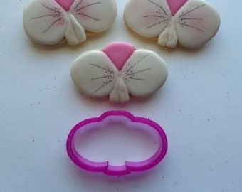 Fast Shipping!!! Bunny Nose 01 (4") Cookie Cutter, Easter Cookie Cutter