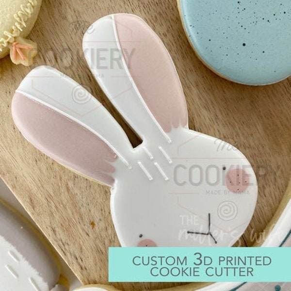 FAST SHIPPING!!! Bunny Head Cookie Cutter, Cookie Cutter, Easter Cookie Cutter