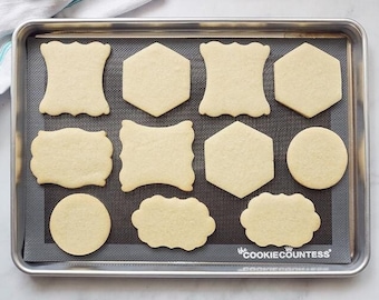 NEW!! Mesh Non-Stick Baking Mat in 3 Sizes by The Cookie Countess, Baking Mat, Perforated Baking Mat