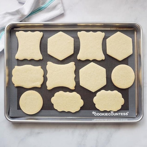 NEW!! Mesh Non-Stick Baking Mat in 3 Sizes by The Cookie Countess, Baking Mat, Perforated Baking Mat