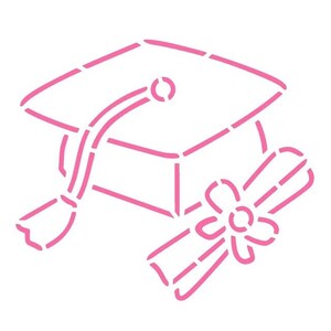 ¡Envío rápido! Plantilla para birrete y diploma, plantilla para galletas, plantilla para pintar galletas, plantilla de graduación.